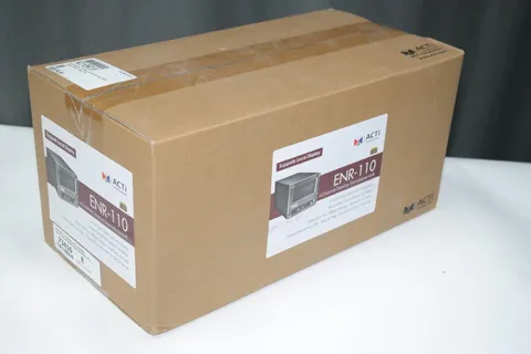 NEW ACTI ENR-110 STANDALONE 4-CHANNEL, 2-BAY, 10MP DESKTOP NVR w/PTZ CONTROL