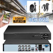 4/8CH 1080P 5-in-1 HD DVR AHD/TVI/CVI/CVBS/IP Camera H.265 Surveillance Recorder