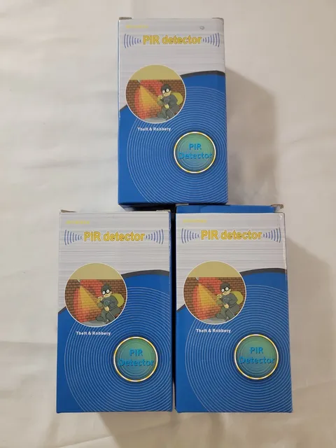 Wireless PIR (Passive Infrared) Motion Detectors for Home Security Tested Wrkng