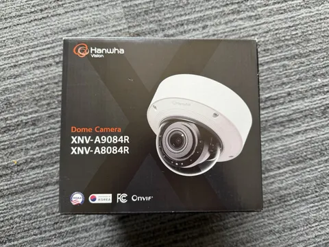 Hanwha Vision XNV-A8084R 5MP IR Outdoor AI Dome Camera