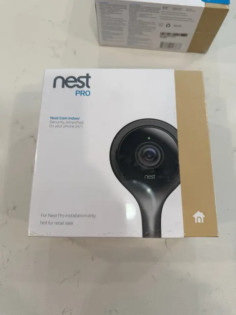 Nest NC1102ES 1080p Indoor Security Camera Plug & Go On Your Phone 24/7
