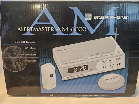 Ameriphone Alertmaster AM-6000 Wireless System with Bed Shaker - No doorbell