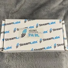 StreamLabs Smart Home Water Monitor 1 1/4 in FNPT WiFi Leak Detector Kit