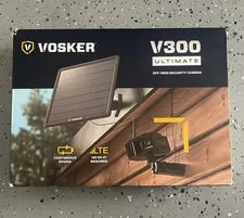 Vosker V300 Ultimate 4G-LTE Autonomous Outdoor Security Camera, High-Capacity