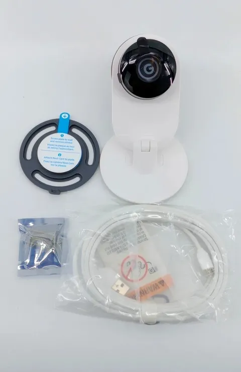 Google Nest Cam Indoor 1st Gen. Security Camera (Wired)  A0005 Very Good