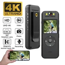 Ultra HD 4K Mini Camera WiFi Portable Small Digital Video Recorder Police BodyCa