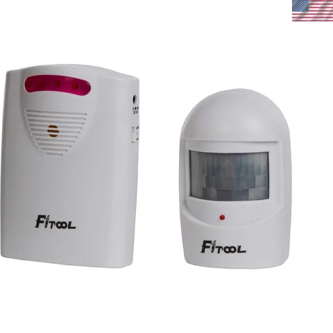 Wireless Driveway Alarm with 300ft PIR Motion Sensor for Ultimate Home Security