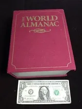 3 Digit Combination Lock Book Safe,  The World Almanac