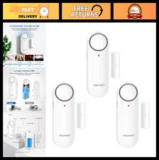 2-in-1 Door & Window Alarm System for Kids Safety, Home Security, 3-Level Volume