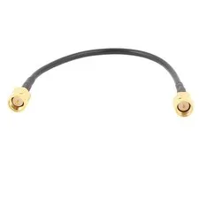 SMA-J Male to SMA-J Male RG174 Coaxial Cable Pigtail 15cm Adapter