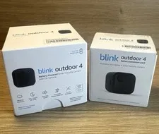 Blink Outdoor 4  (4th Gen) WiFi Security Camera Battery With Extension Pack