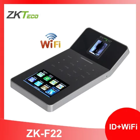ZKteco F22 WIFI TCP/IP Fingerprint Time Clock & Access Control with EM ID Card