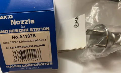 HAKKO Nozzle TSOL TSOP 18.5mm x 8mm A1187B