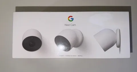 Google Nest Cam Battery 3-Pack Indoor Outdoor Wireless Security Cameras New