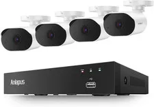 3K Lite 8CH Wired Security Camera System, Audio Recording, Human Vehicle Detecti