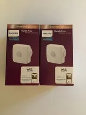 Set of 2 NEW - Philips WiZ Motion Sensor Hands Free Wireless Control Smart Wi-Fi