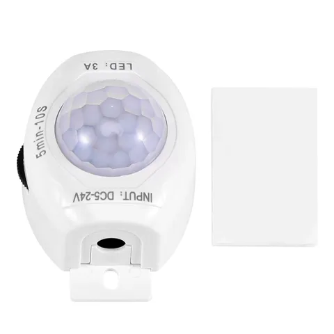 PIR Infrared Motion Sensor Detector DC5-24V Auto on Off Timer  Home LED6778