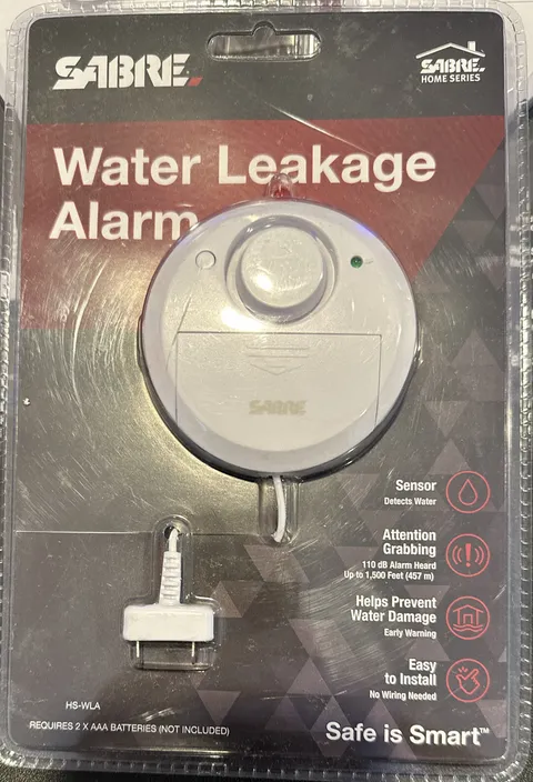 Sabre HS-WLA Plastic White Water Leakage Alarm
