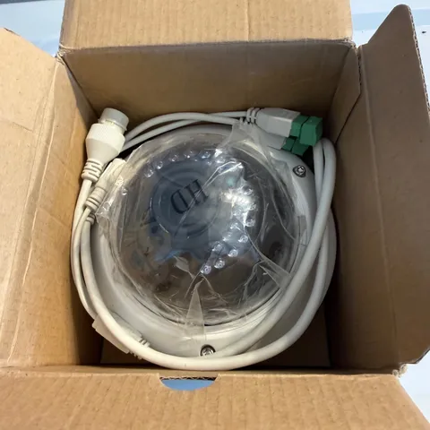 Clare Controls CV-M13D10-ODI IP Dome Security Camera PoE White Outdoor NTSC
