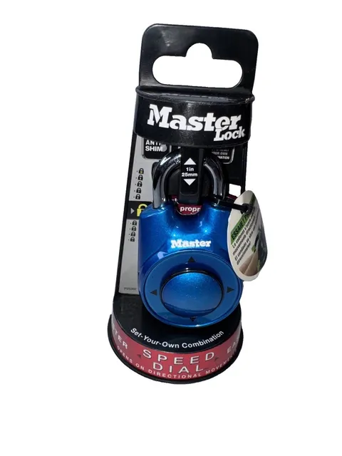 Master Lock Speed Dial Resettable Combination 1500iD Directional Movement Easy 