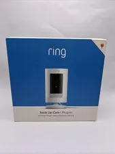 RING Stick Up Cam Plug-In, 1080p HD, Indoor / Outdoor - New & Sealed