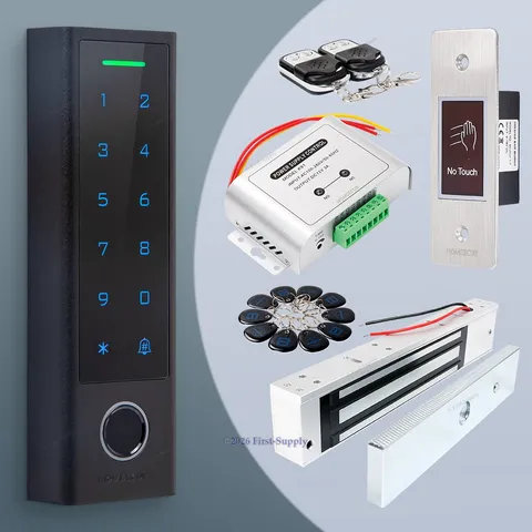 HOMSECUR IP66 APP WIFI RFID Access Control Set Waterproof 280KG Magnetic Lock