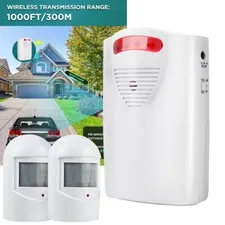 600Ft Wireless Motion Sensor System Lane Alarm Alarm Safe Indoor 