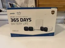 Eufy eufyCam 2 Pro Wireless 4 Security Cameras Kit with HomeBase 2