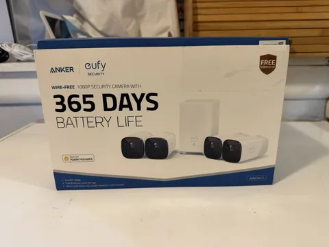 Eufy eufyCam 2 Pro Wireless 4 Security Cameras Kit with HomeBase 2