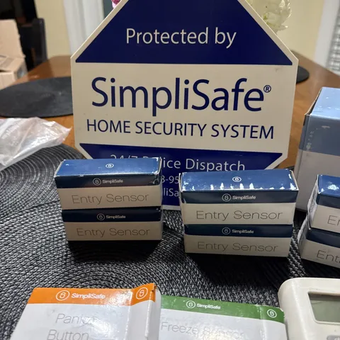 17pc SimpliSafe 1st Gen Home Security Bundle - NIB/Open Box - Includes YARD SIGN