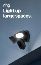 Floodlight Cam Wired Pro, Home or Business Security, Retinal 2K Video, Color Nig