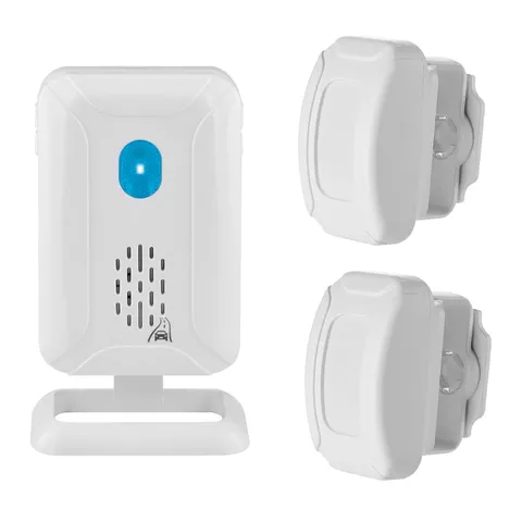 Driveway Alarm Wireless Long Range Waterproof Outdoor Motion Sensor Detector Kit