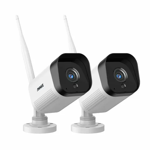 ANNKE 2x 5MP Wireless Outdoor Security IP Camera WIFI Two Way Audio AI Detection