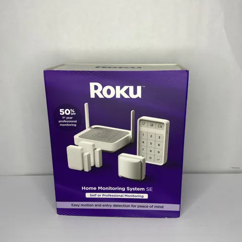 NIB - Roku Home Monitoring System SE - Motion and Entry Detection - SS1000R