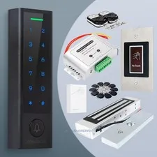HOMSECUR WIFI Tuya RFID Smart Door Access Control With 395Ibs Magnetic Lock