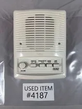 NuTone ISA-335WH 5" Radio-Intercom Speaker White Wall Unit