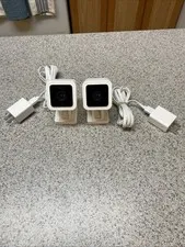 Wyze Cam v3 2-Pack White Wi-Fi Surveillance / Dog Cameras