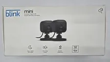 2 Pack Blink Mini 1080p WiFi Security Camera with Motion Detection Night Vision