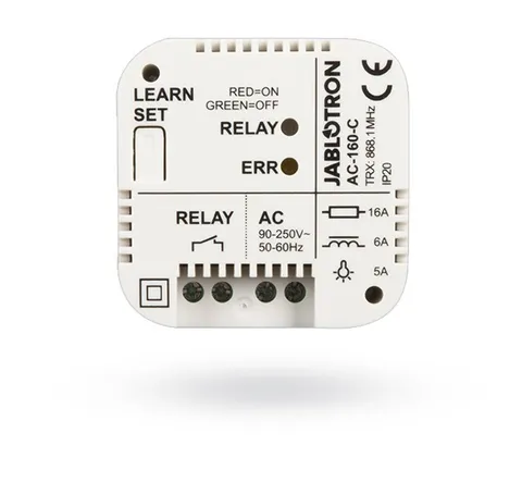 AC-160-C - Módulo de relé via rádio, 90~240VAC, 50/60Hz, multifuncional