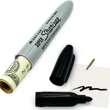 Hidden Compartment Marker Pen Diversion Safe for Valuables