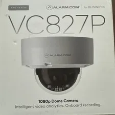 Alarm.com ADC-VC827P 1080P Indoor/Outdoor Fixed Dome Security Camera - PoE
