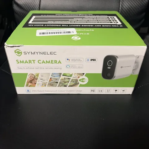 Symynelec Smart Camera, IP65-Waterproof, Indoor Outdoor Use 2 Cameras 