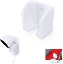 Wall Mount for Google Nest Wired 2Nd Generation Security Camera - Adhesive & Scr
