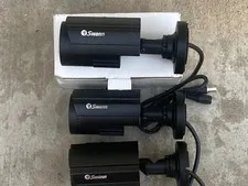 Lot of (3) Open Box SWANN Pro-500 Series Security Camera's Only.