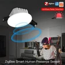 Tuya Smart ZigBee/WiFi Human Presence Detector Radar Detection SensorPhotometric