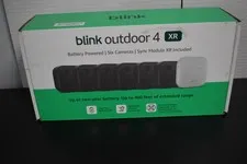 Outdoor 4 XR-Wireless Battery Operated Outdoor Security Camera System with 6-Cam