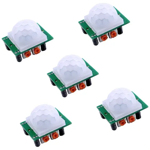 HCSR501 PIR Motion IR Sensor Body Module Infrared For Arduino 5 PCS