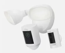Ring Floodlight Cam Wired Pro + Outdoor Cam Plus 2-Camera Security Set