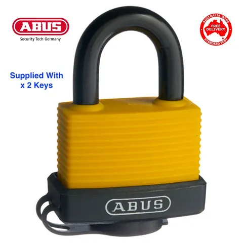ABUS Weatherproof Outdoor Padlock -70AL45CYC-45mm-Safety Padlocks-FREE POSTAGE
