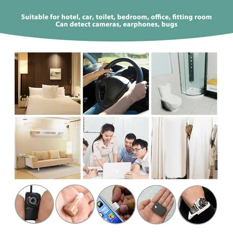 1 Wireless Signal Detector Portable Anti-Tracking Bug Scanner For Home NEW